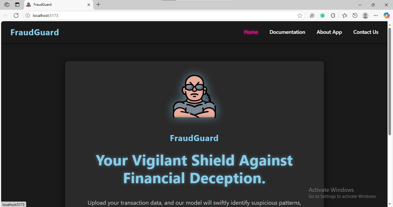 Credit Card Fraud Detection web app